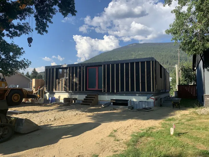 Estrutura em obra · Canadá