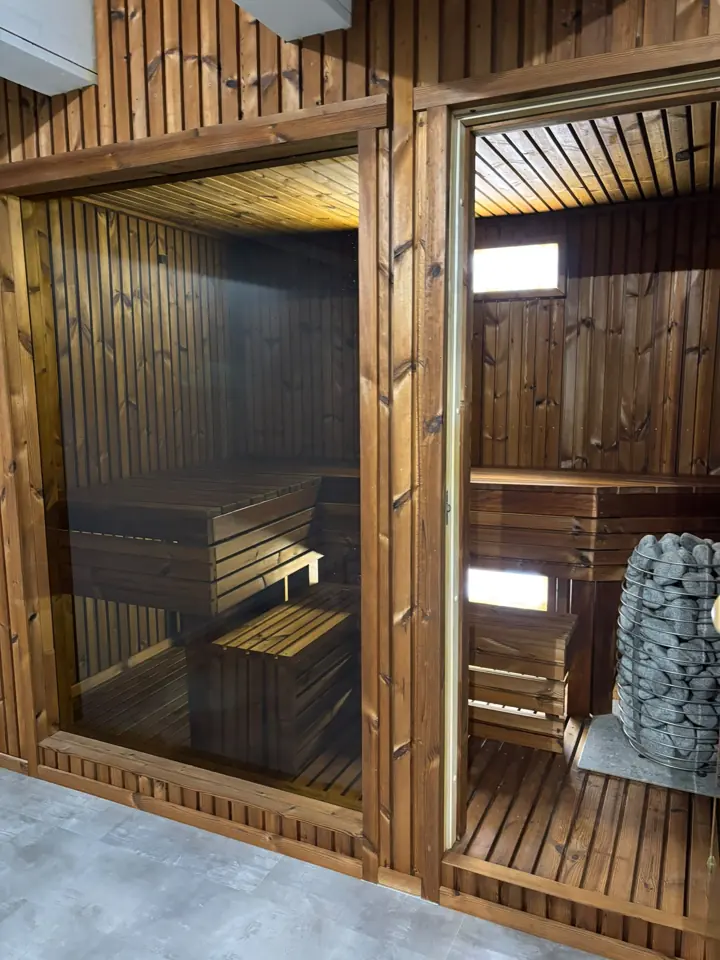 Sauna e duche