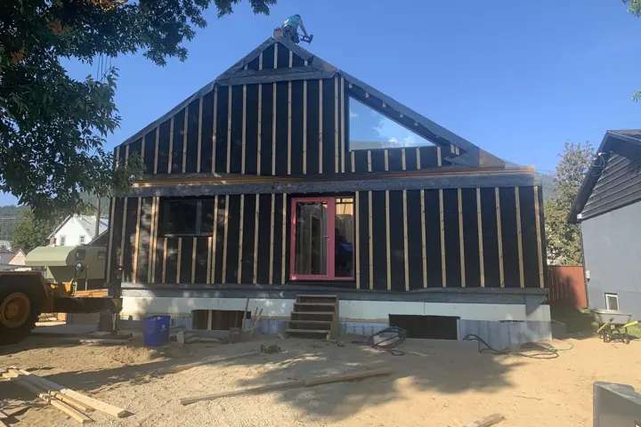 Estrutura em obra · Letónia